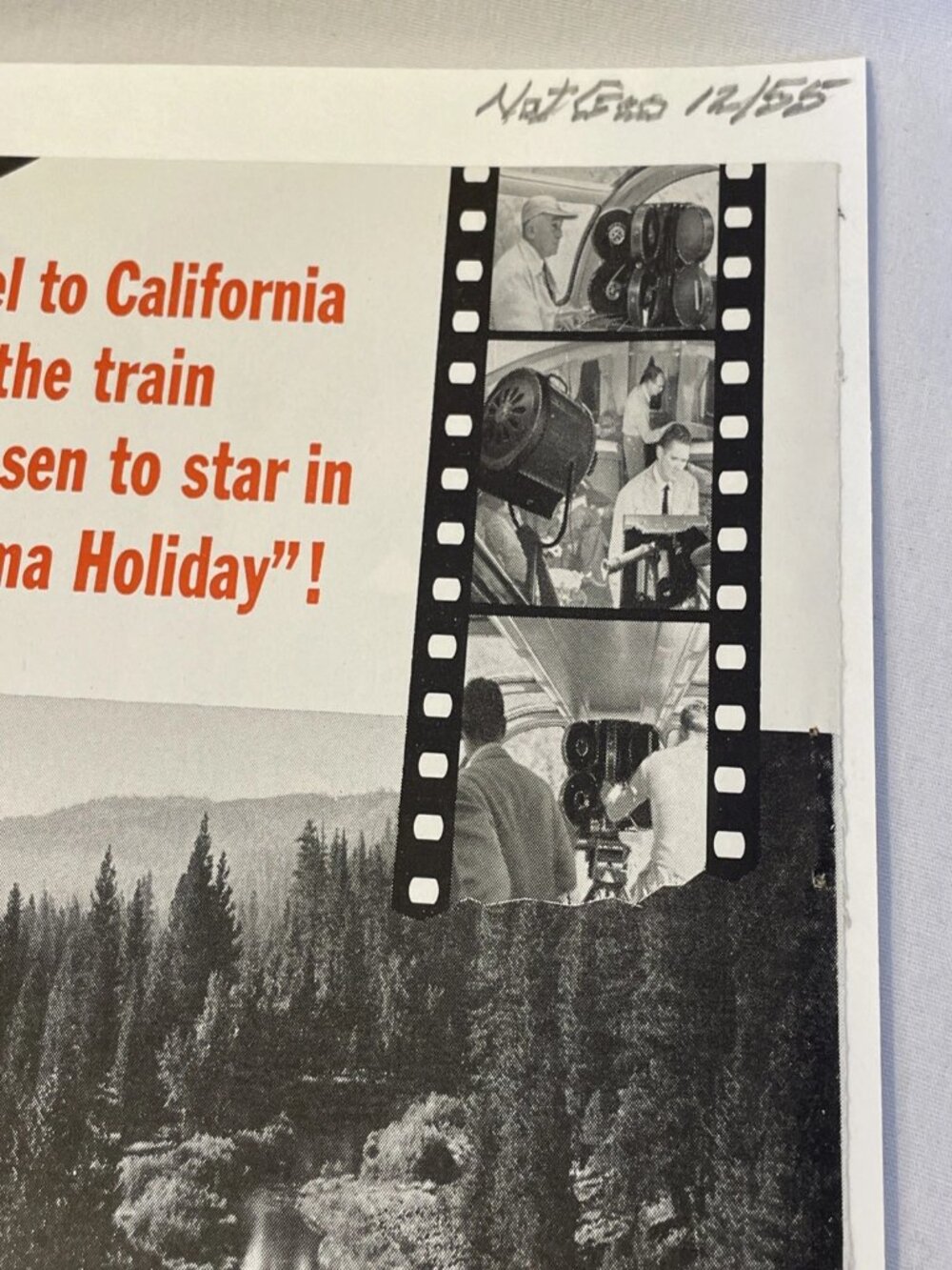 1955 Western Pacific Railroad Original Vintage Print Ad California Zephyr Train - Picture 6 of 10